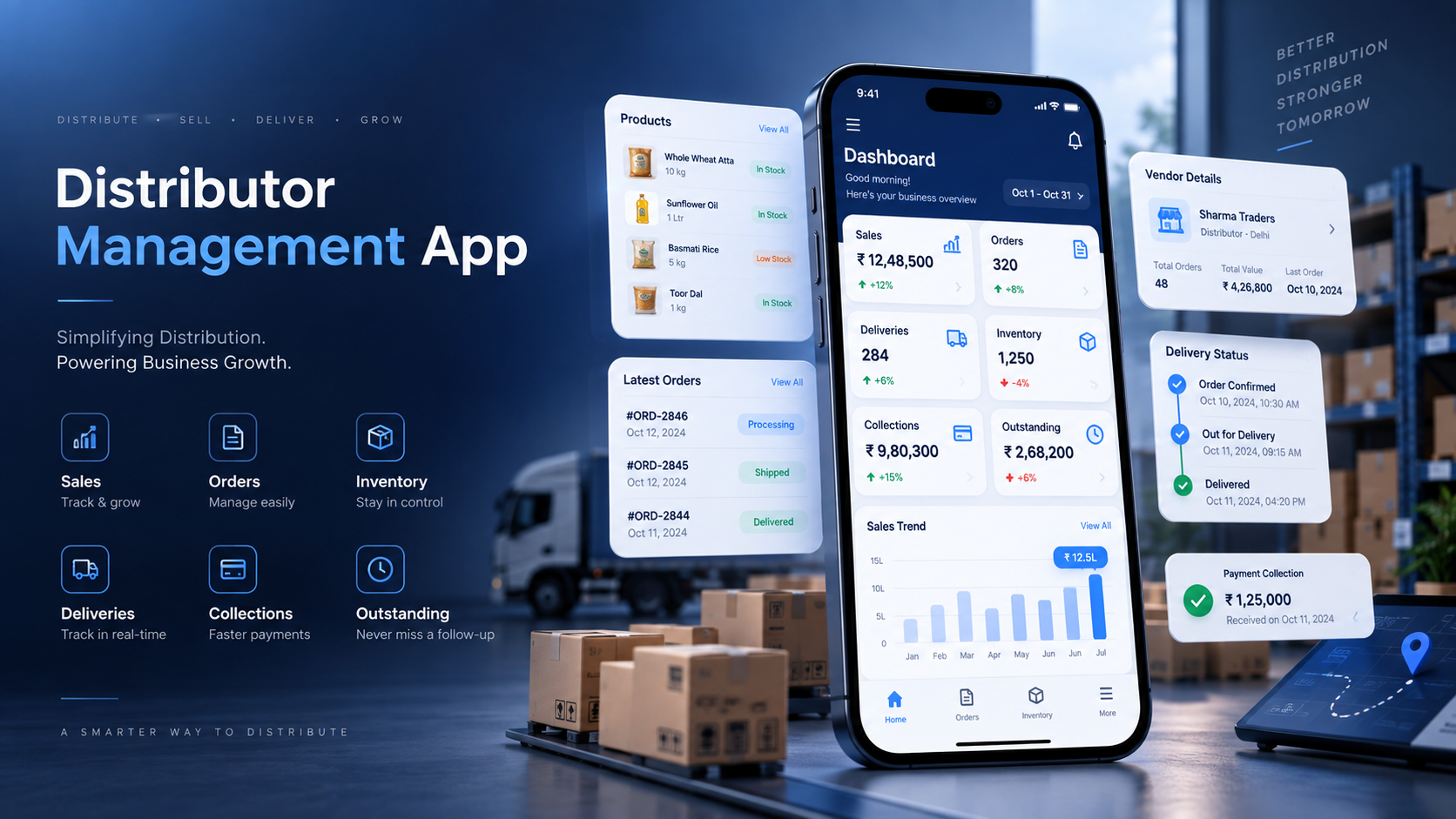 Distributor Management App