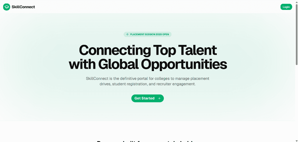 SkillConnect Portal